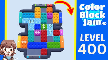 Color Block Jam Level 400 Solution Walkthrough