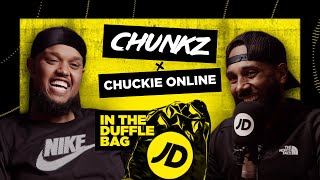 DO THE SIDEMEN AND BETA SQUAD REALLY HAVE BEEF??? | CHUCKIE ONLINE & CHUNKZ | JD IN THE DUFFLE BAG