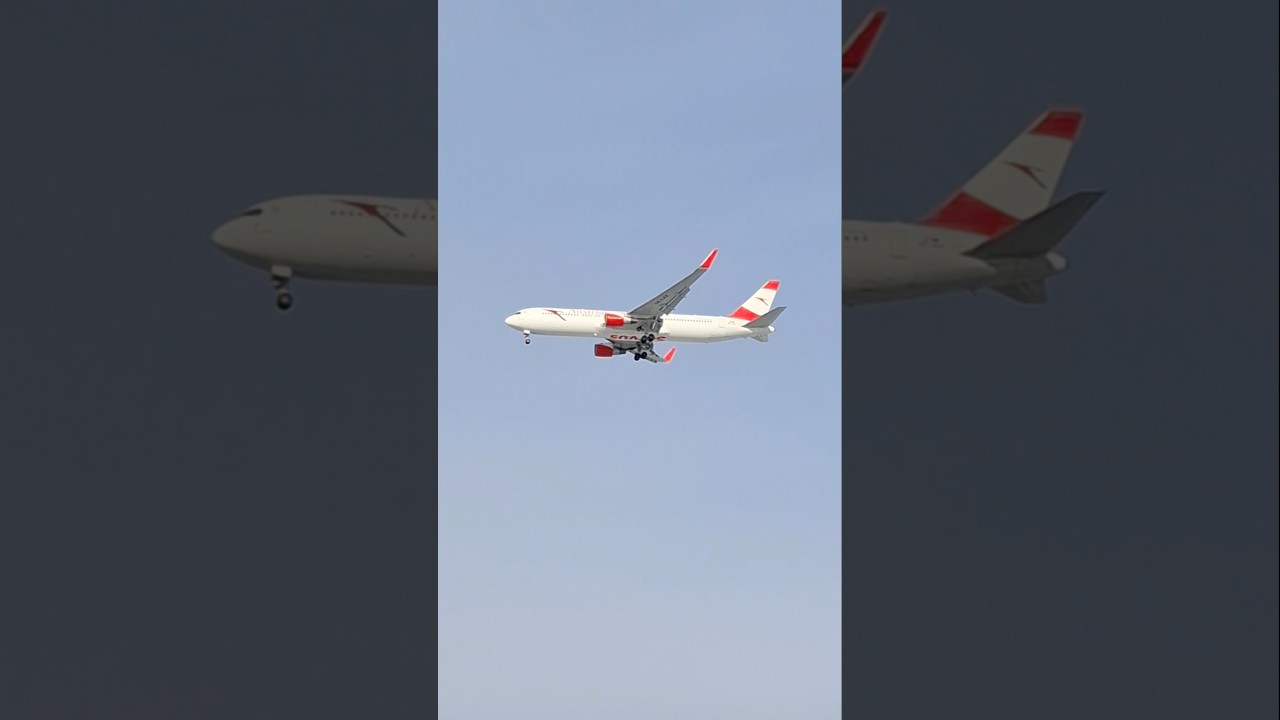 Austrian Airlines 767-3Z9(ER) OE-LAZ/ Flight OS35 from VIE to JFK