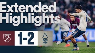 Late Penalty As Forest Win In London West Ham 1-2 Nottingham Forest Extended Highlights