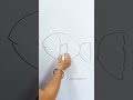 Beautiful Fish Drawing 🐠🔥 | Easy Drawing Tutorials #shortsfeed #shorts #art #draw