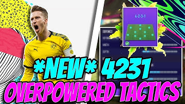 FIFA 21 *UNSTOPPABLE* 4231 ATTACKING CUSTOM TACTICS/INSTRUCTIONS (UPDATED!) - FIFA 21 ULTIMATE TEAM