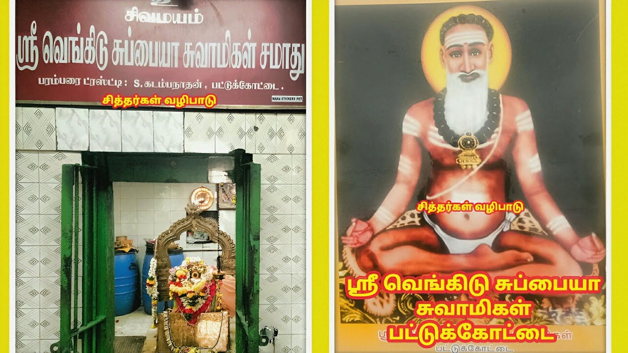 Sri Venkedu Subbaiah Swamigal Jeevasamadhi Pattukottai || Siddhargal valipadu || சித்தர்கள் வழிபாடு