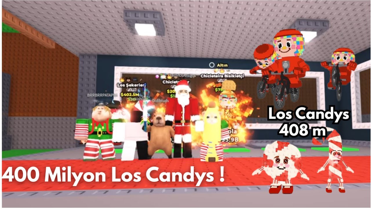 400 Milyonluk Los Candy Kazandık ! #roblox #realcreator 