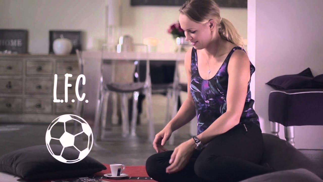 A coffee with Caroline Wozniacki