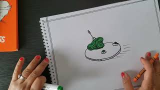 Green Eggs and Ham Art Activity