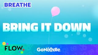 Learn To Bring Down Stress | Guided Meditiation For Kids | Breathing Exercises | GoNoodle