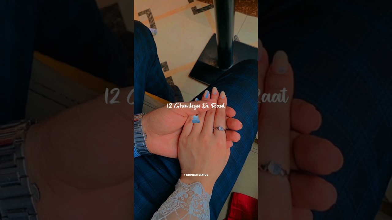 12 Ghanteya Di Raat Punjabi Song Status 