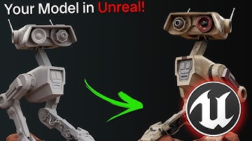 How to Import your Models into UNREAL ENGINE!
