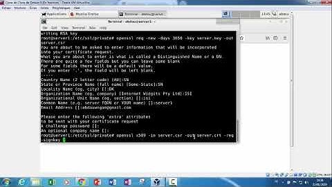 4-Configuration HTTPS sur Debian 9 avec openssl