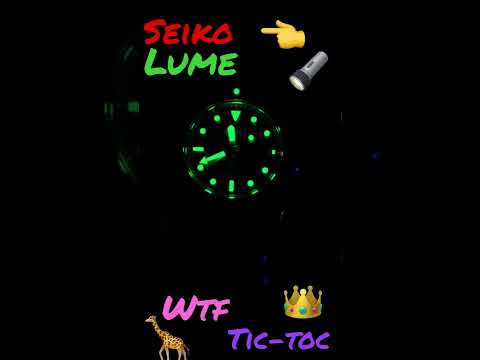 What’s the point? Seiko is Lume king.