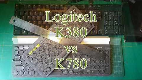 Logitech K380 vs K780