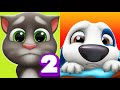 My Talking Tom-2 Vs My Talking Hank