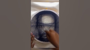 string art portraits #art #portrait #design #algorithm #contemporary