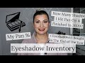 Pans Hit & Shadows Finished In 2020 | Eyeshadow Inventory Series