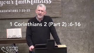1 Corinthians 2 (Part 2) :616 • The Mind of Christ