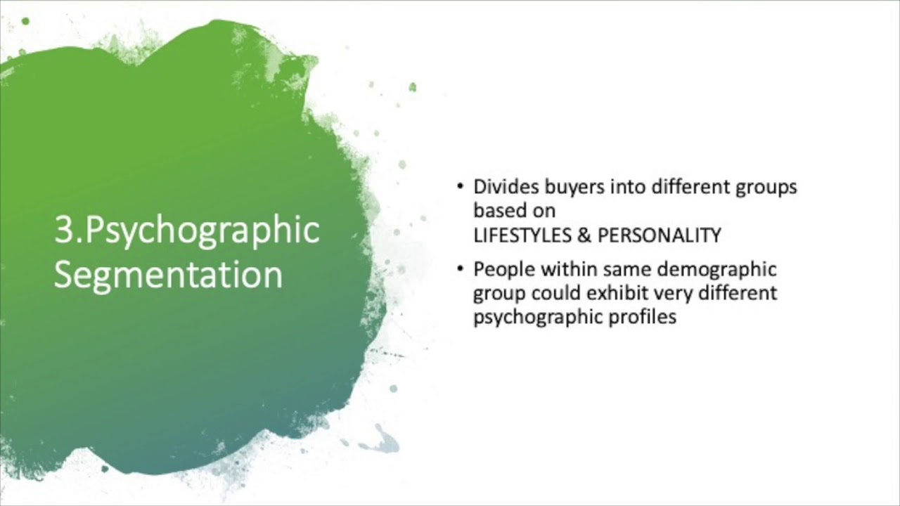stp analysis คือ New Marketing Management - STP - part 1