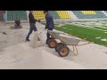 Работы на манеже подходят к концу