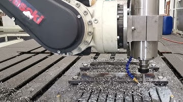 Drilling and milling with Kawasaki robot