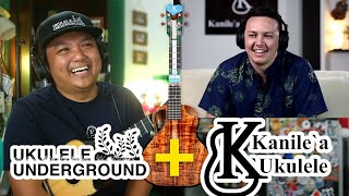 Kanile`a + UU (ft. Kaimana Souza) | The Ukulele Underground Podcast #44
