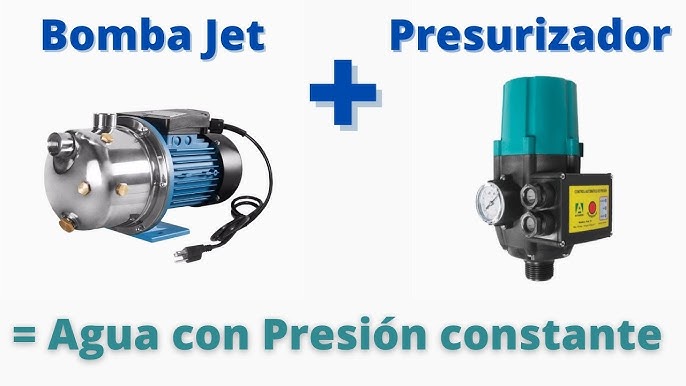 Presurizador Control Automatico Presion Bomba Agua 10bar G1