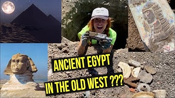 ANCIENT EGYPT Found While Bottle Digging in an Old West Town !?