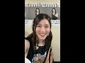 20251021 milet Instagram live