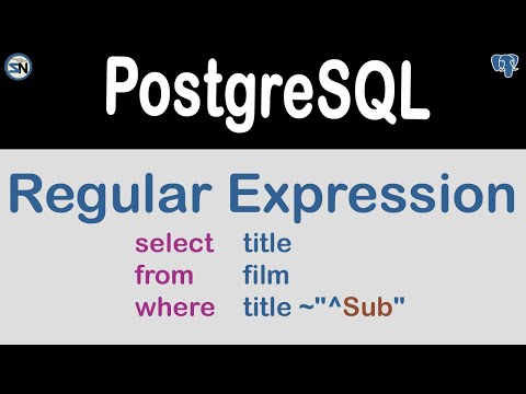 Regular Expressions in PostgreSQL