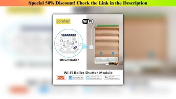 Unboxing Tuya Smart WiFi Curtain Switch  Module for Roller Shutter Window Blinds App Remote Control