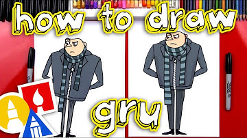 How To Draw Gru From Despicable Me