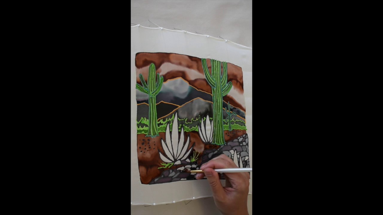 Painting with India Ink - Raebird Creations