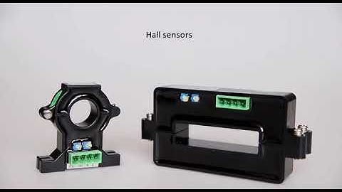 Split core hall current sensor