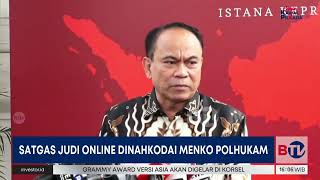 Jokowi Segera Resmikan Satgas Pemberantasan Judi Online | Beritasatu