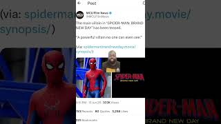 Avengers:Doomsday update/.Spiderman BND mysterious villain?. #marvelstudios #mcu