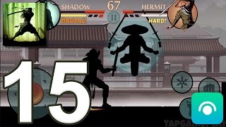 Shadow Fight 2  Gameplay Walkthrough Part 15  Act 2 Boss Hermit ios Android