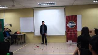 Elite Toastmasters Club - Dananjaya Hettiarachchi I See Something Speech Contest Highlights
