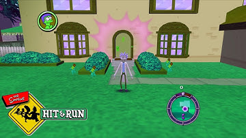 Simpsons Hit & Run but with Rick and Morty!