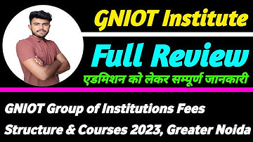 GNIOT Admission Process 2023 ।। Highest placement । Scholarship ।।