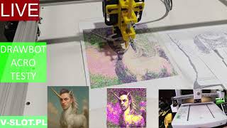 🎥 Na Żywo: ACRO DrawBot Multicolor Test