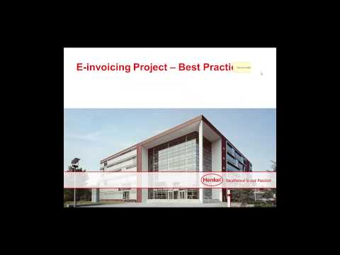 Making e-invoicing global -- the Henkel story