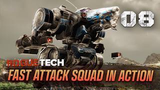 Fast Mechs, Aggressive Tactics, One Elite Target - Battletech Modded / Roguetech 8