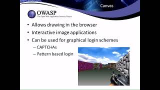 HTML5 Risky Business or Hidden Security Tool Chest Johannes Ullrich