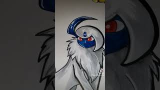 Absol Pokémon Painting