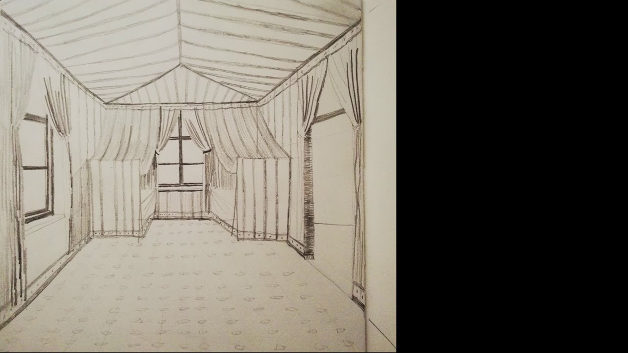 Ein Zimmer zeichnen (part 1) - YouTube