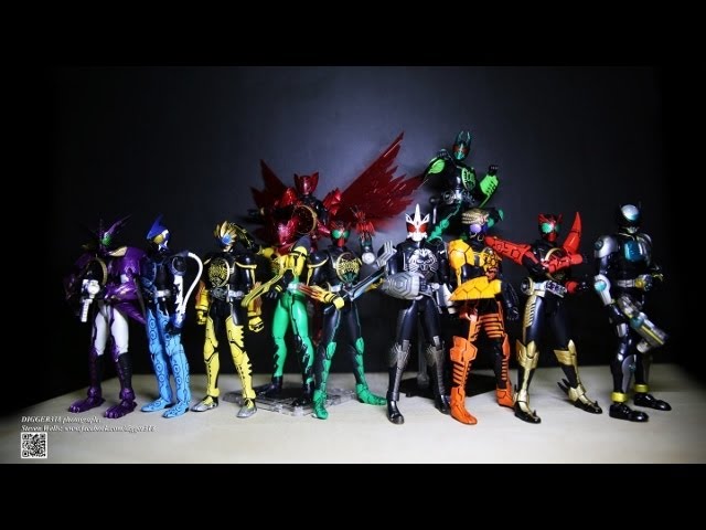 SH Figuarts Kamen Rider OOO Super Tatoba Combo Review - YouTube