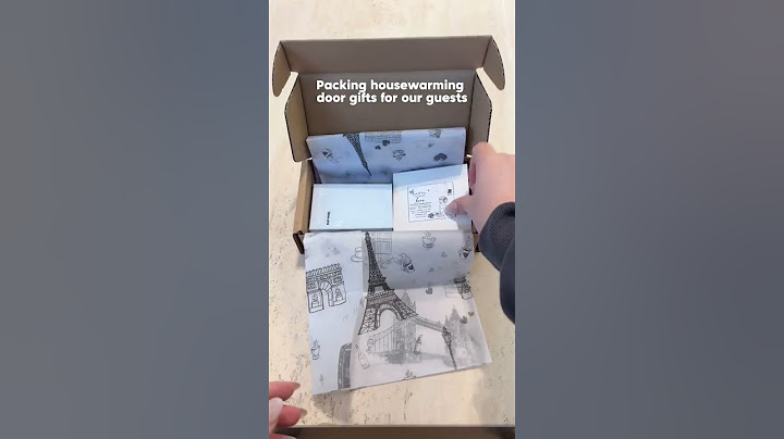Pack housewarming gifts with me!🎁 #satisfyingvideo  #notalking #asmr #packing #satisfying #gifts