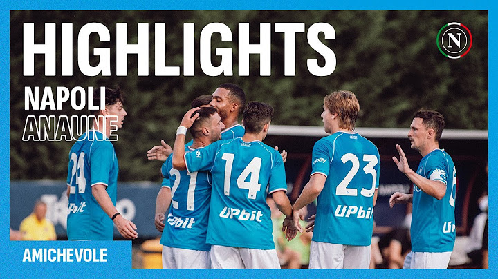 HIGHLIGHTS | Napoli - ASD Anaune Val di Non 6-1