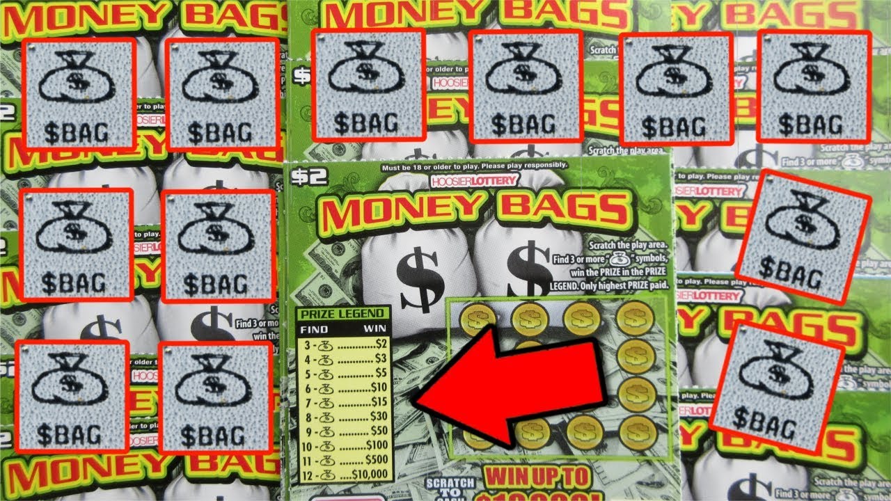 WINS! NEW "MONEY BAGS" LOTTERY TICKET SCRATCH OFF!! YouTube