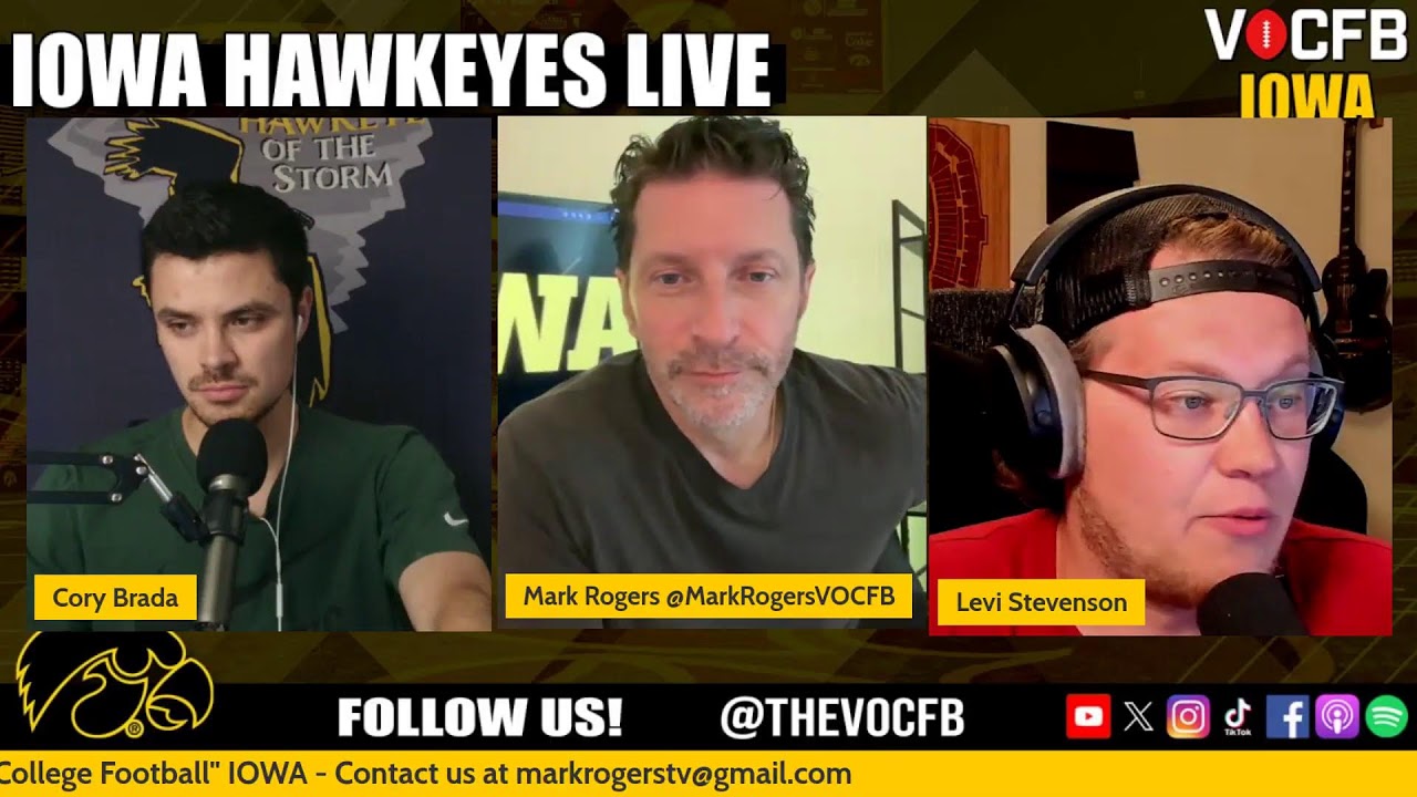 Iowa Hawkeyes LIVE 211 / CY-HAWK WEEK - YouTube