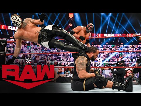 The Hurt Business vs. RETRIBUTION – Elimination Tag Team Match: Raw, Oct. 26, 2020